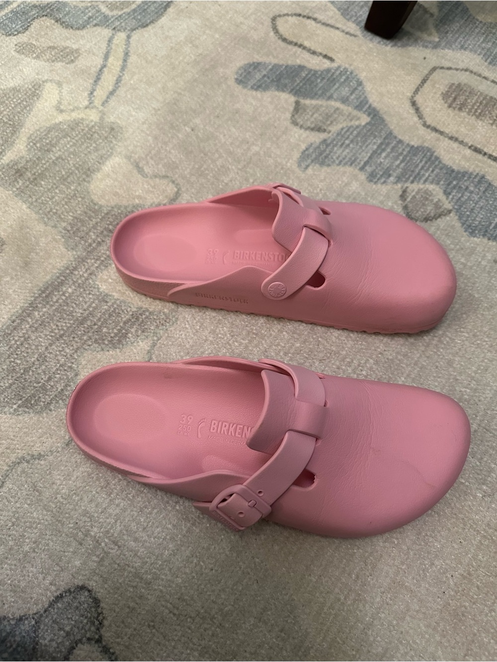 Birkenstock Pink EVA Slip-On Clogs